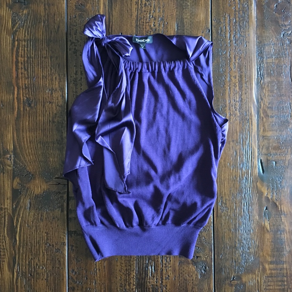 bebe Silk Blouse